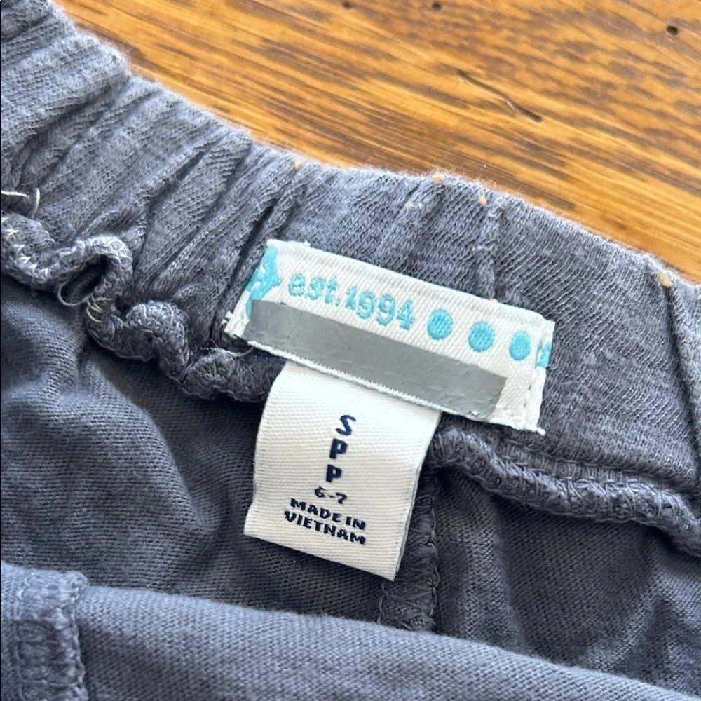 Old Navy Pink Floral Top and Gray Bottoms Set